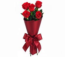 Букет 5 Красных роз Эдлесс Лав в Вольгинский