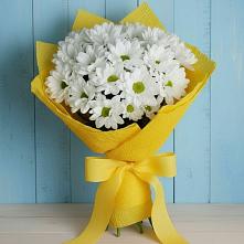 Букет цветов из:  Хризантемы #REPLACE_PRED# Вольгинский