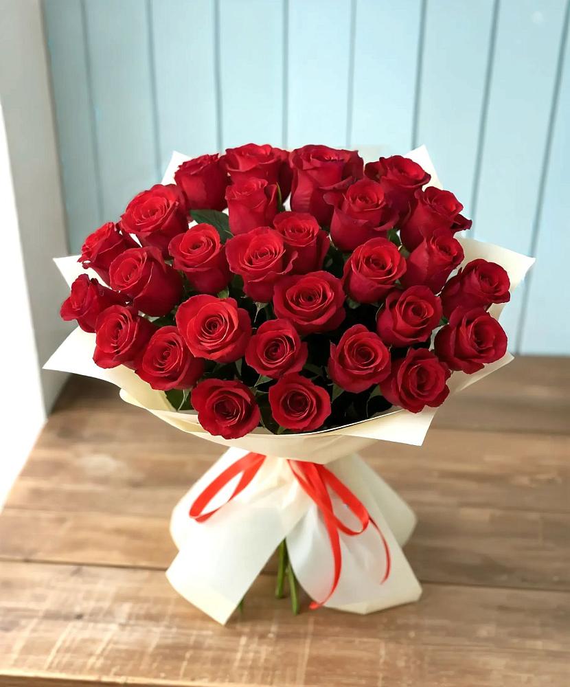 Букет 29 Красных роз в Вольгинский