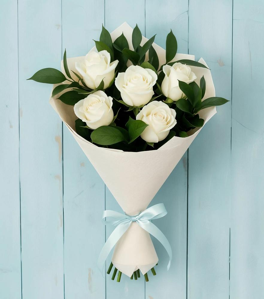 Букет цветов из: Розы в Вольгинский