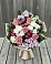 Букет цветов из: Альстромерии, Гвоздики, Розы и Хризантемы в Вольгинский