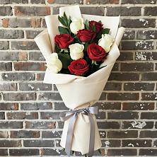 Букет цветов из:  Розы в Вольгинский