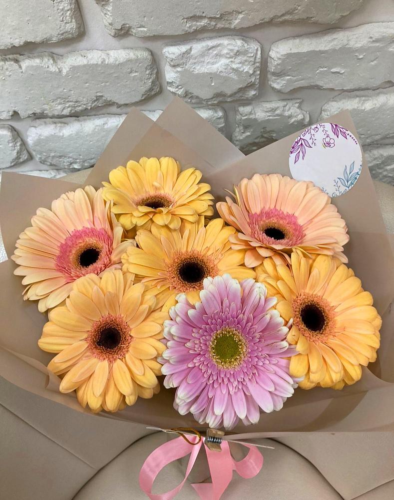 Букет цветов из: Герберы в Вольгинский