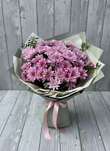 Букет цветов из:  Хризантемы #REPLACE_PRED# Вольгинский