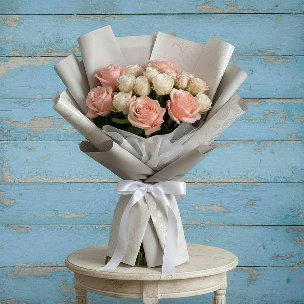 Букет цветов из: Розы в Вольгинский