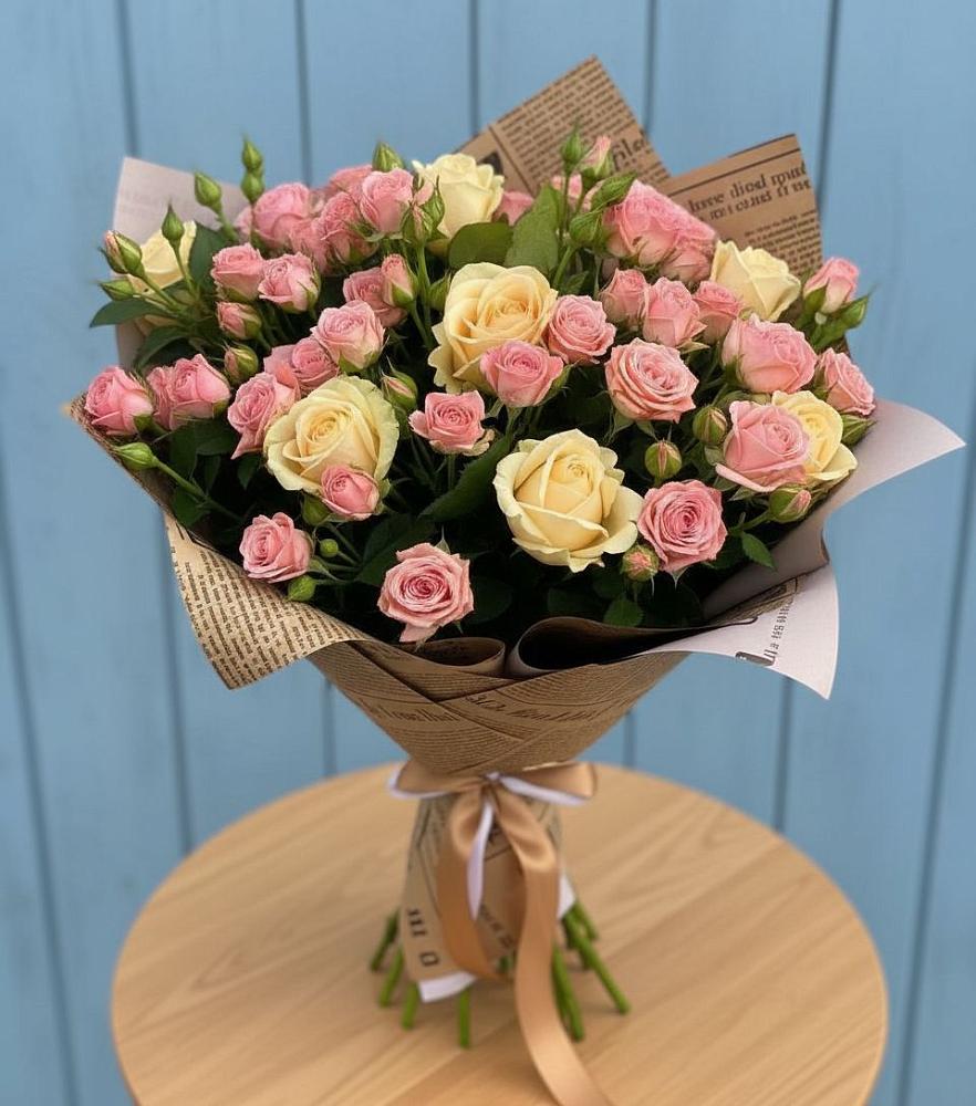 Букет цветов из: Розы в Вольгинский