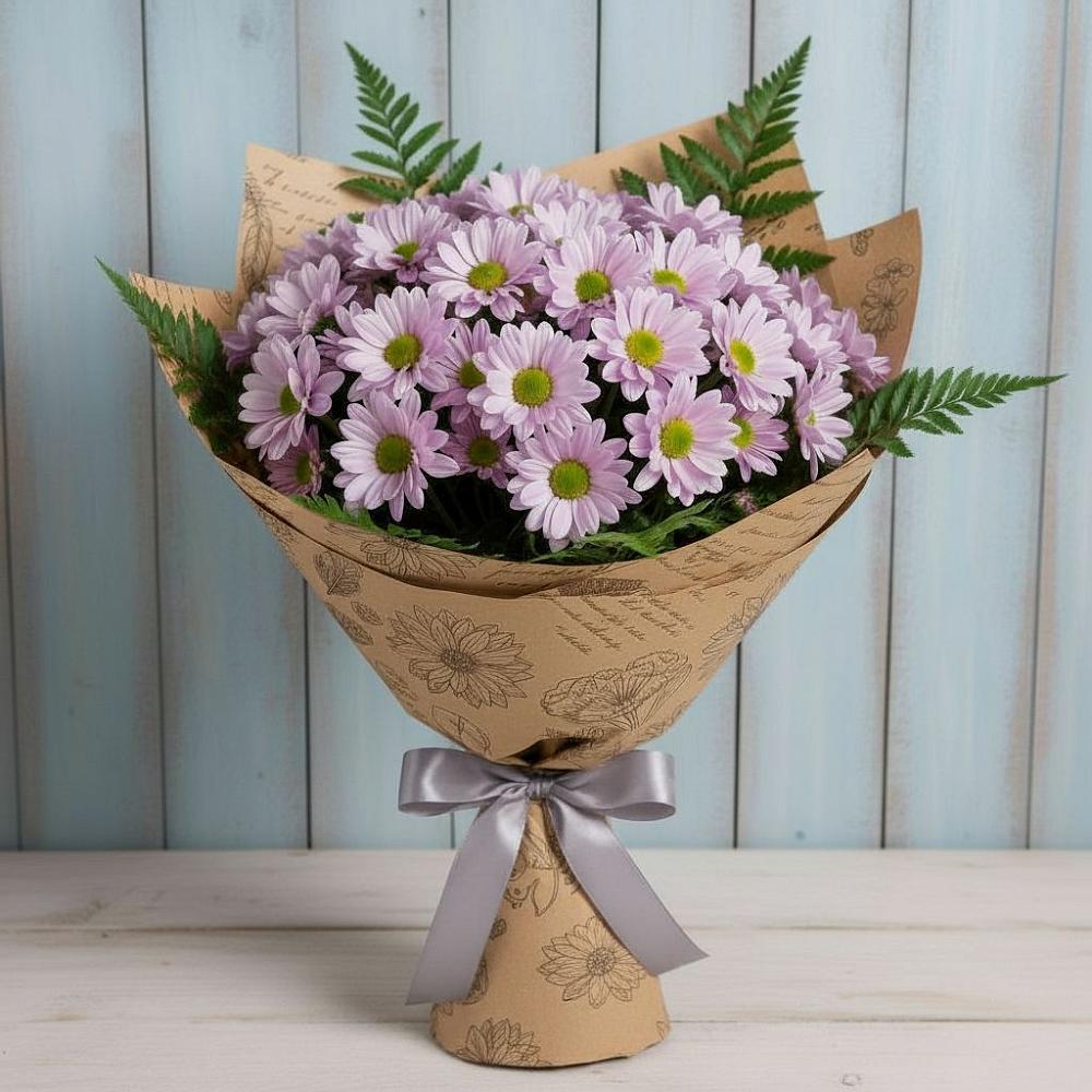 Букет цветов из: Хризантемы в Вольгинский