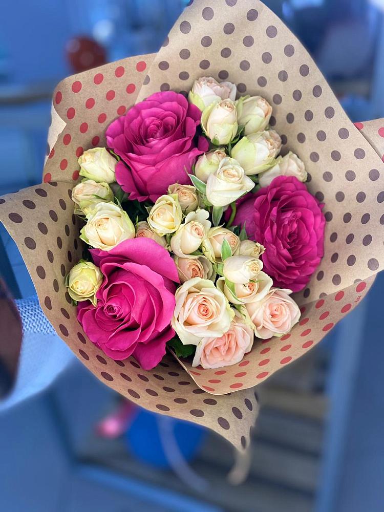 Букет цветов из: Розы в Вольгинский