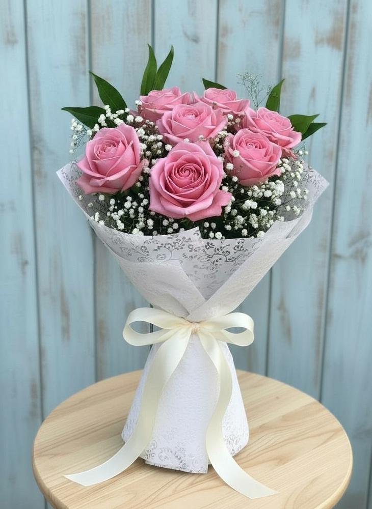 Букет цветов из: Розы в Вольгинский