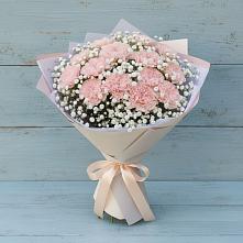Букет цветов из:  Гвоздики в Вольгинский