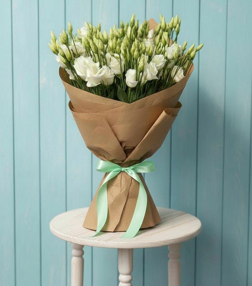 Букет цветов из: Лизиантусы в Вольгинский