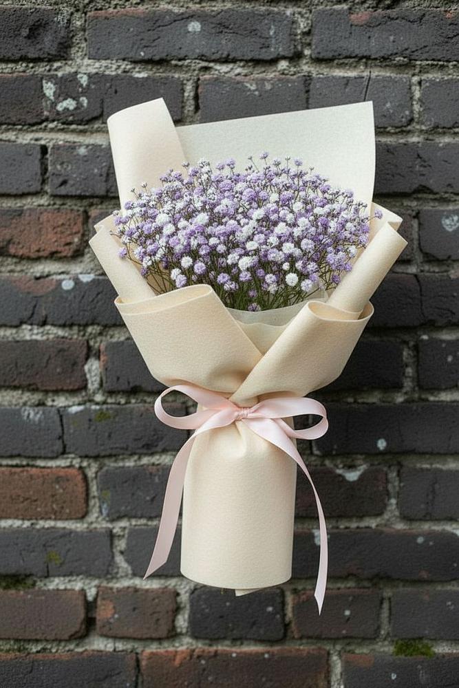 Букет цветов из: Гипсофила в Вольгинский