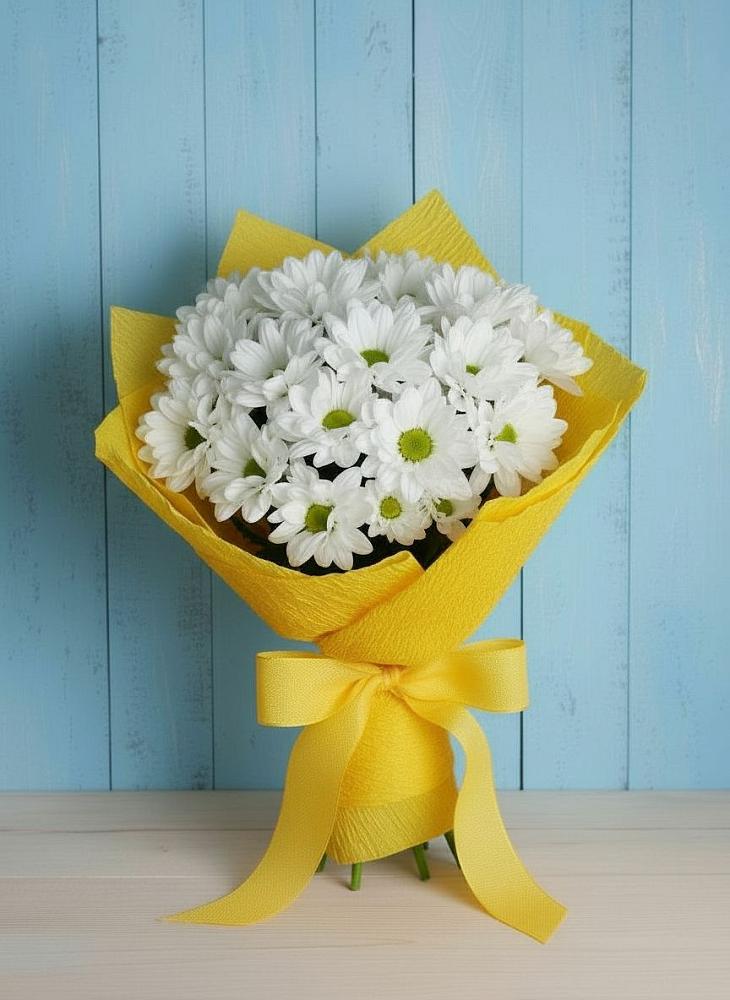 Букет цветов из: Хризантемы в Вольгинский