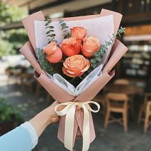 Букет цветов из:  Розы в Вольгинский