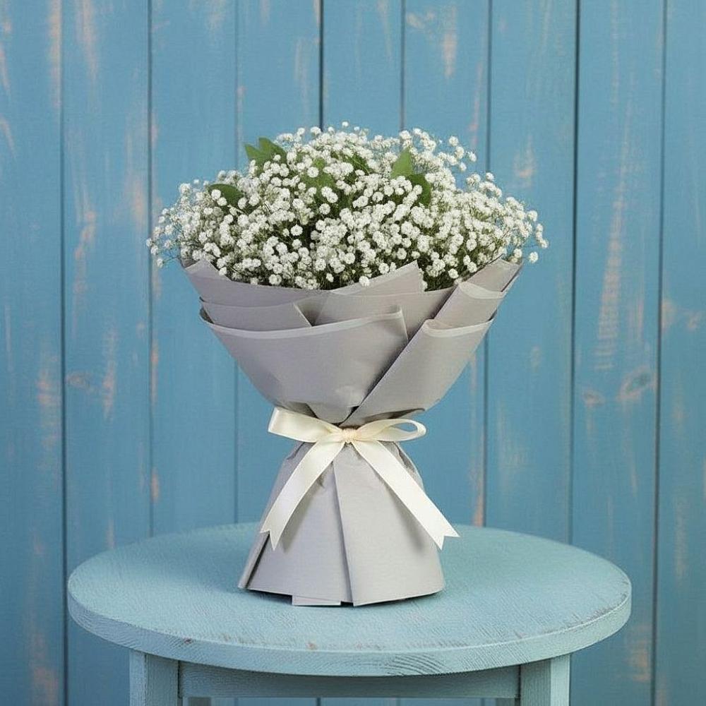 Букет цветов из: Гипсофила в Вольгинский