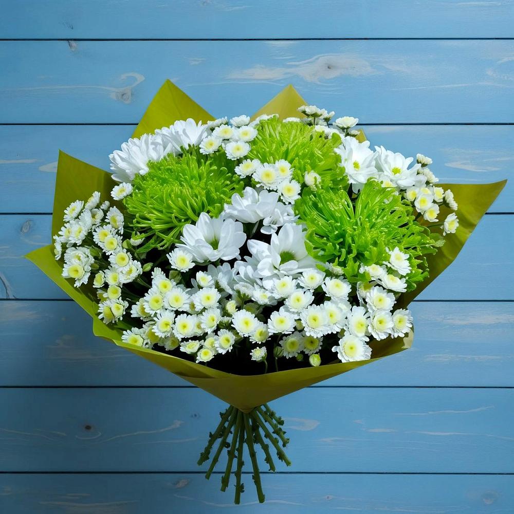 Букет цветов из: Хризантемы в Вольгинский