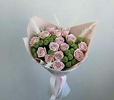 Букет цветов из:  Розы и Хризантемы в Вольгинский