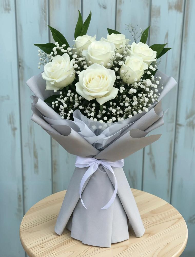 Букет цветов из: Розы в Вольгинский