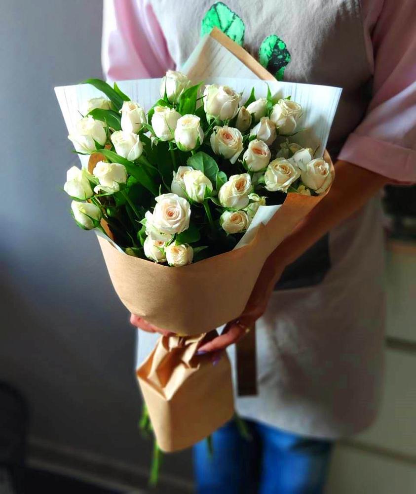 Букет цветов из: Розы в Вольгинский