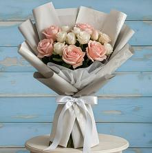 Букет цветов из:  Розы в Вольгинский