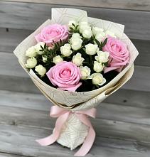 Букет цветов из:  Розы в Вольгинский