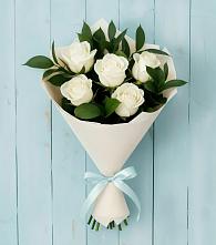 Букет цветов из:  Розы в Вольгинский