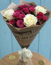 Букет цветов из:  Розы в Вольгинский