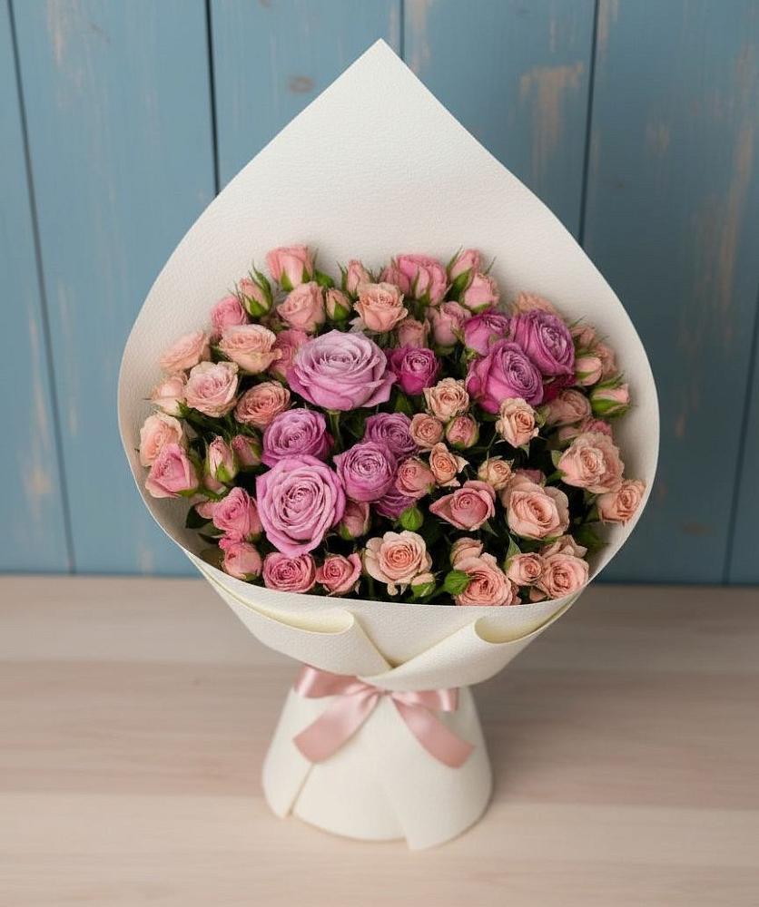 Букет цветов из: Розы в Вольгинский