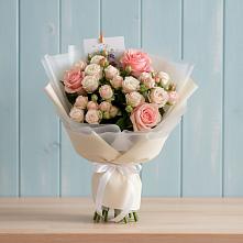 Букет цветов из:  Розы #REPLACE_PRED# Вольгинский