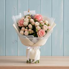 Букет цветов из:  Розы в Вольгинский
