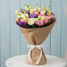 Букет цветов из:  Лизиантусы в Вольгинский