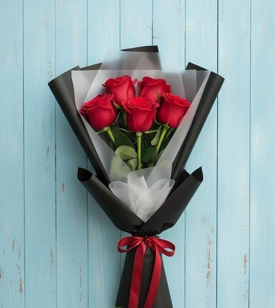 Букет цветов из: Розы в Вольгинский